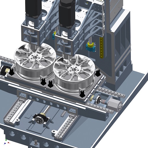 雙休心T輪轂專用機(jī)的加工效果如何？